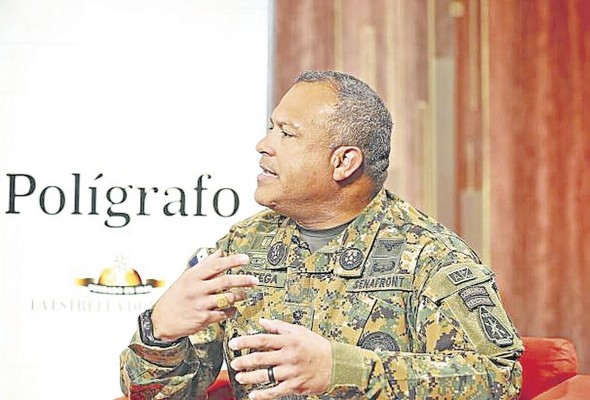 Oriel Ortega, es el actual director del Servicio Nacional de Fronteras (Senafront).