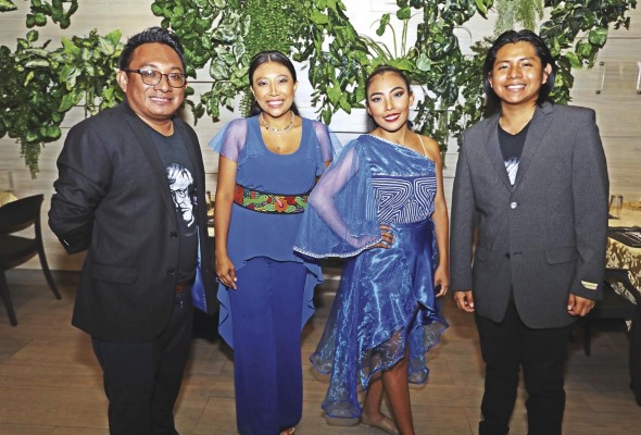 Letancio García R., Yabindili Smith, Rosa García e Ismael González