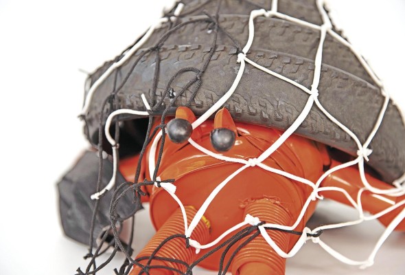 Obra 'Cangrejo ermitaño', de la artista María José González