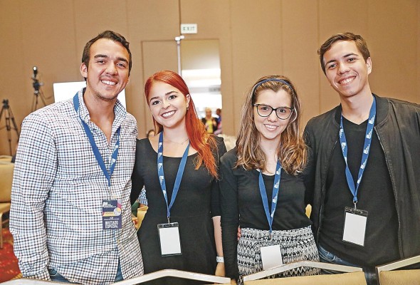 David Macías, Daniella Vázquez, Susana Bencid y Darinel Macías