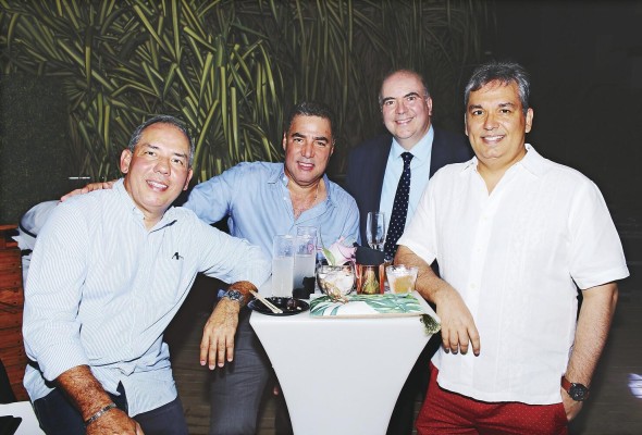 Mario Ducreux, Samuel Urrutia, Alejandro Felix de Sousa, Alfredo Castillero