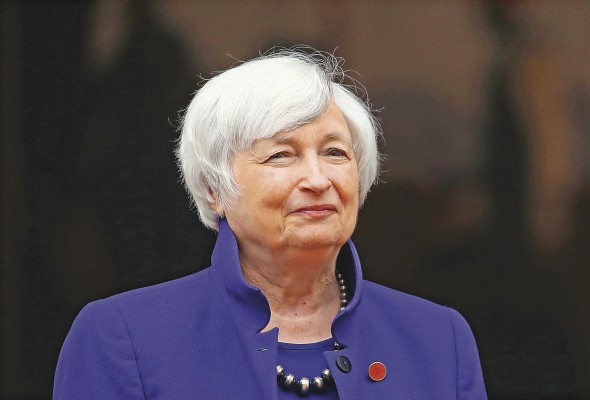 La secretaria del Tesoro de EE.UU., Janet Yellen
