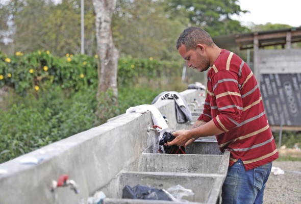 Migrantes, los caminantes de la peligrosa selva de Darién