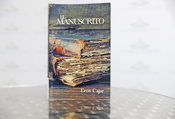 La obra 'El Manuscrito' del autor panameño Eros Cajar.