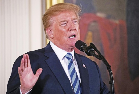 El expresidente de Estados Unidos Donald Trump
