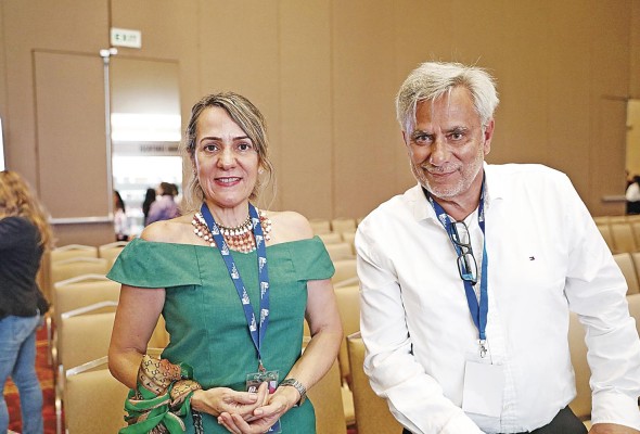 Demya Rabelo y Luis Salcedo