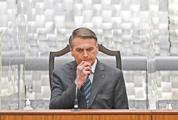 Jair Bolsonaro, expresidente de Brasil