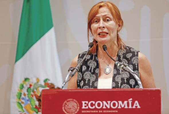 Tatiana Clouthier, misnistra de Economía de México