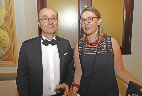 Jean Patrick Cañadas y Anne Sofie Lozano