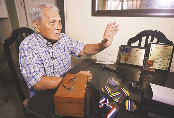 El exlevantador de pesas panameño Ildefonso Lee fue registrado el pasado 8 de agosto, durante la entrevista.