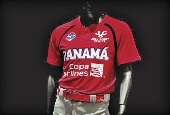 La nueva camiseta que usará el equipo de los Astronautas de Chiriquí en el torneo.
