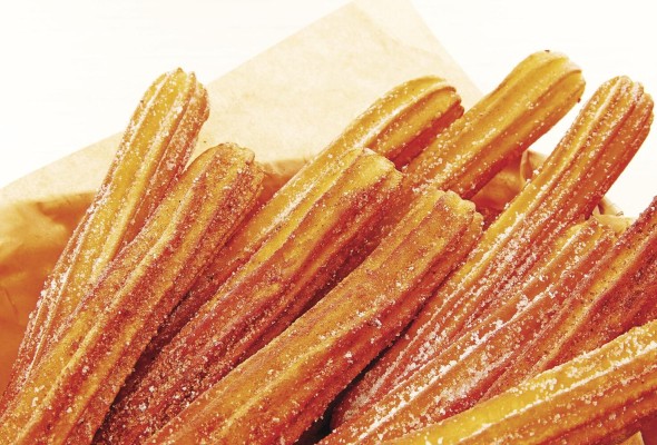 Los churros deben ser crujientes y azucarados.