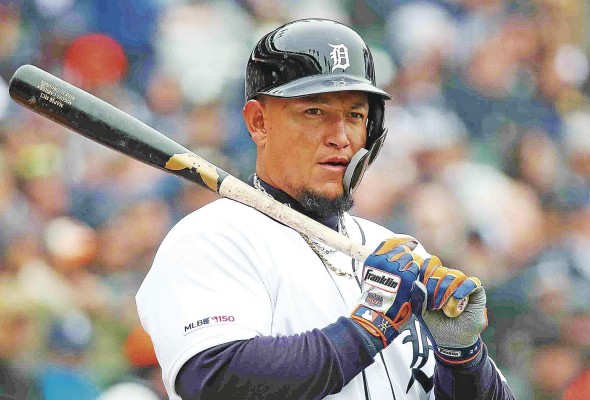 Miguel Cabrera, beisbolista de las Grandes Ligas.