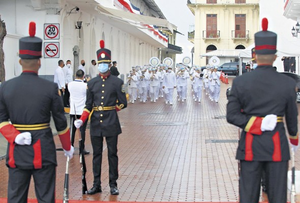 Banda Republicana estrena la marcha 'Panamá Solidario'
