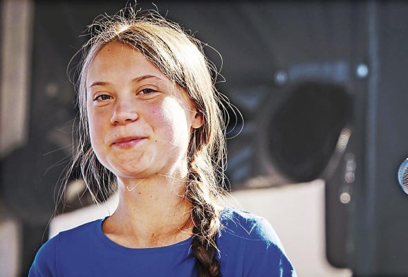 Greta Thunberg, activista medioambiental sueca.
