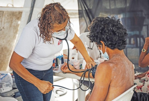 En Panamá, Médicos Sin Fronteras está trabajando en colaboración con las autoridades del país.