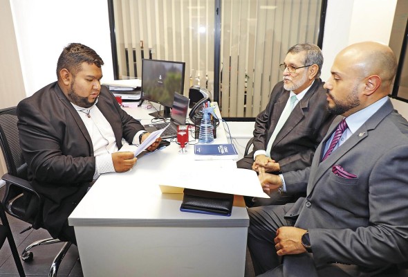 El documento fue recibido por el coordinador de Recepción de Denuncias.