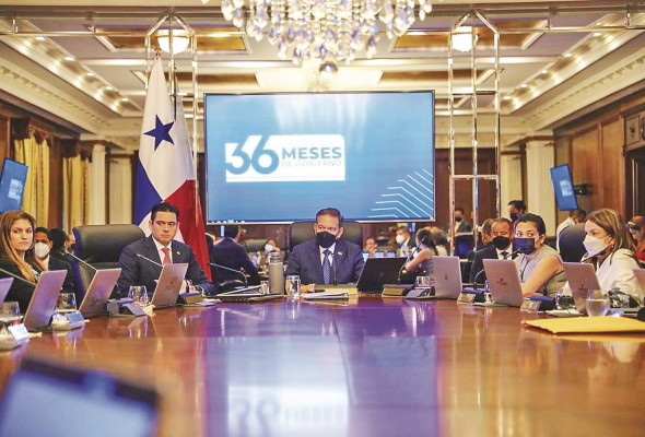 El Consejo de Gabinete liderado por el presidente de la República, Laurentino Cortizo Cohen, se reunió ayer lunes en una sesión extraordinaria.