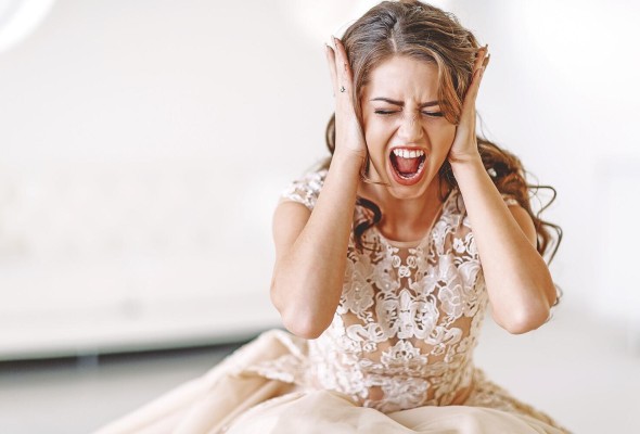 El efecto bridezella afecta a las novias por el estrés que sienten