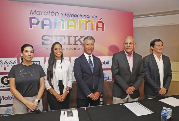 Presentación de la Maratón Internacional de Panamá.