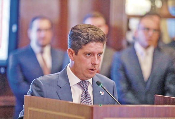 Federico Alfaro Boyd, ministro de Comercio e Industrias, durante el Consejo de Gabinete de este miércoles.