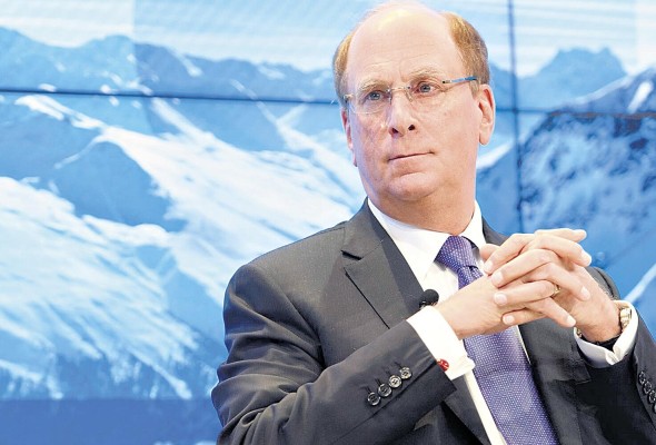 El presidente de BlackRock, Laurence D. Fink, en una fotografía de archivo
