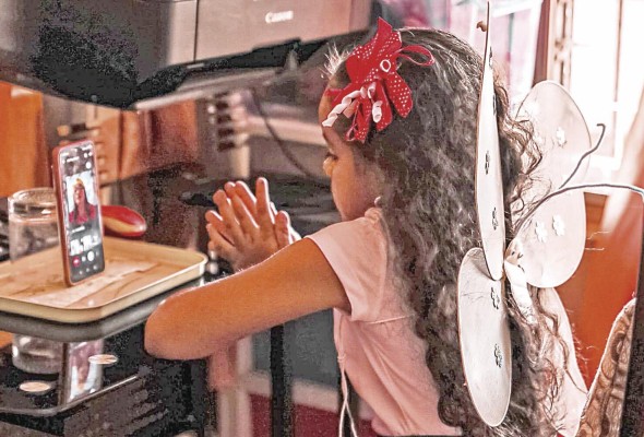 'El regreso a clases y los retos para el estudiantado', fue galardonada como Fotografía Periodística del Premio de Periodismo sobre Niñez y Adolescencia Unicef, Celap 2021.