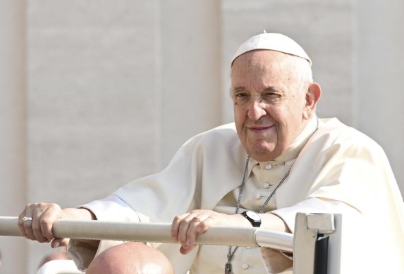 Imagen de archivo del papa Francisco.