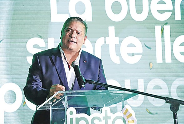 Manuel Sánchez, secretario ejecutivo de la JCJ, durante el lanzamiento de Instagames.