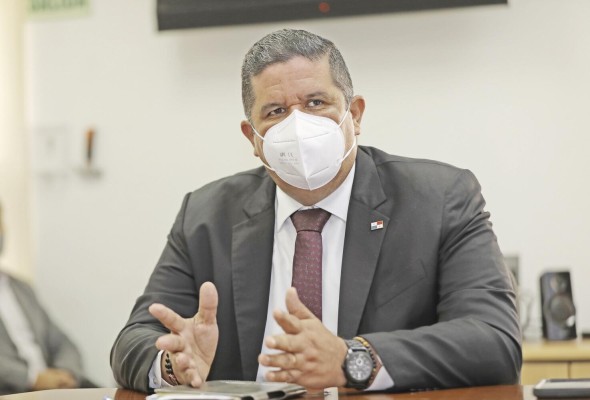 Juan Manuel Pino, ministro de Seguridad.