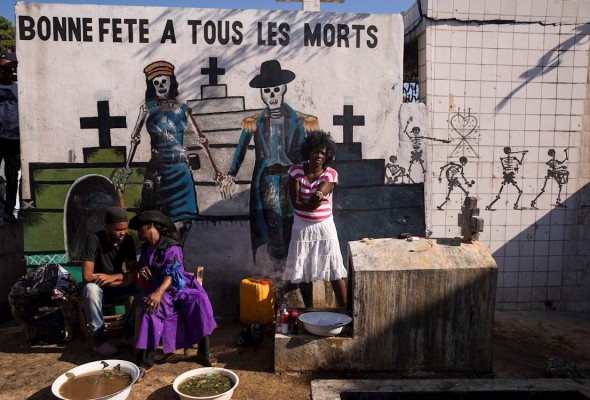El Fete Gede, el día de los muertos de los fieles del vudú en Haití