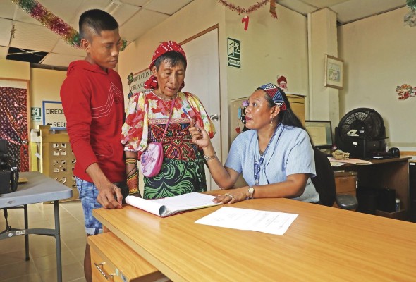 Personal del Tribunal Electoral realizó una gira en la comarca Guna Yala.