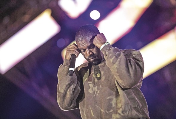 El rapero y empresario estadounidense, Kanye West.