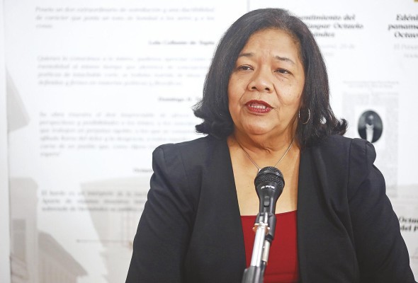 Maribel Gordón, economista y precandidata presidencial por la libre postulación.