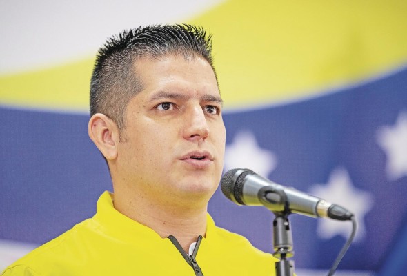 El ministro de Deporte de Venezuela, Mervin Maldonado