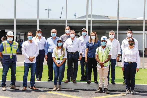 Entrega de llaves del Hospital Integrado Panamá Solidario