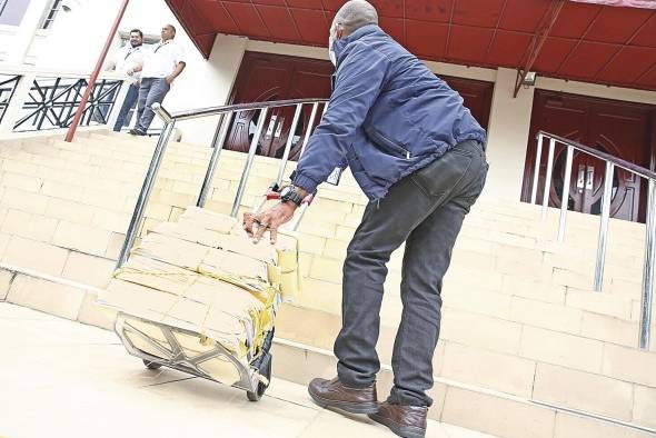 La audiencia se lleva a cabo en la Corte Suprema de Justicia.