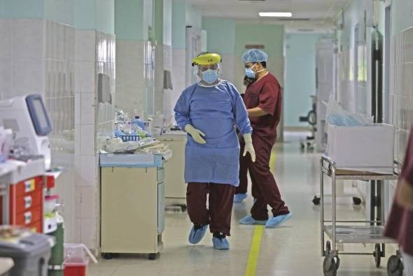 Los médicos panameños han manifestado agotamiento por la crisis sanitaria.