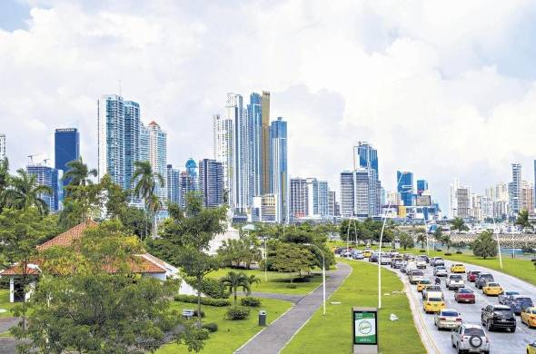 Vista panorámica de la ciudad de Panamá