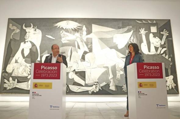 Imagen de archivo de la presentación en Madrid de la programación del Año Picasso.