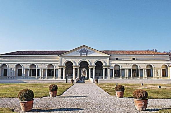 El Palazzo Te de Mantua, casa de colaboradores artistias como Giulio Romano.