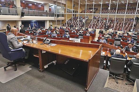 Diputados en el pleno de la Asamblea Nacional