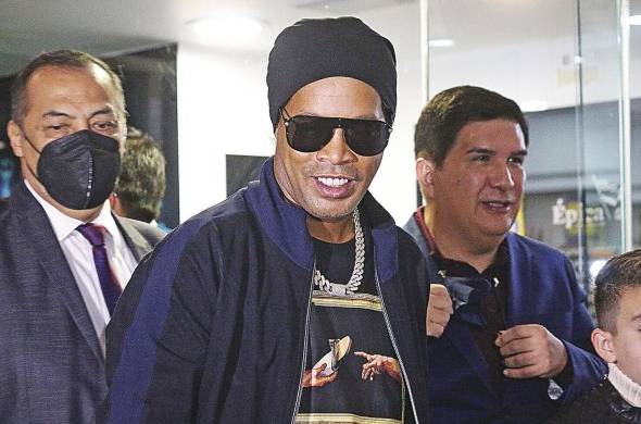 El exfutbolista brasileño Ronaldinho, en una fotografía de archivo.
