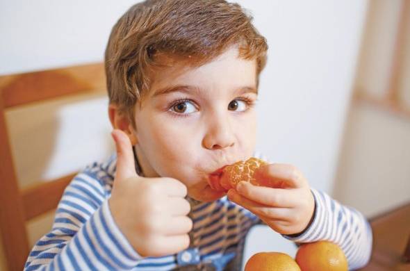 Menores de 10 años deben consumir hasta 40 mg de vitamina C al día.