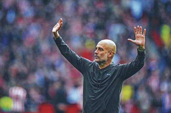 PEP GUARDIOLA (Sanpedor, España, 52 años) ha encarrilado al Manchester City con la posibilidad de hacerse con un triplete en la presente temporada: FA Cup, Premier League y Champions League.