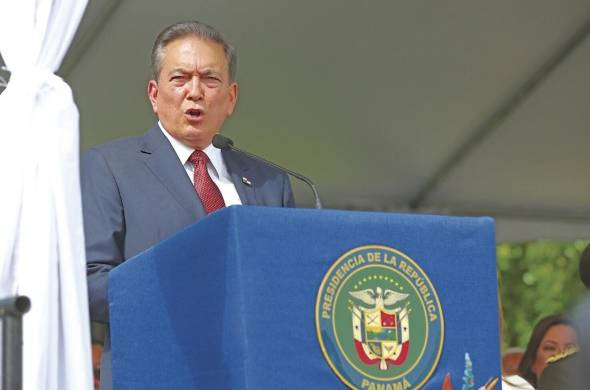 El presidente Laurentino Cortizo asumió la presidencia de Panamá en julio de 2019.