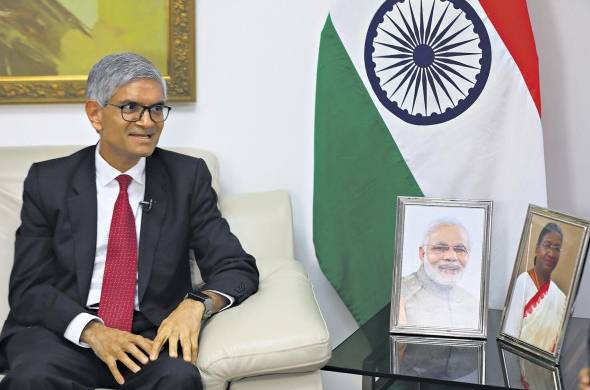 Upender Singh Rawat, embajador de la República de la India en Panamá, concurrente para Costa Rica y Nicaragua.