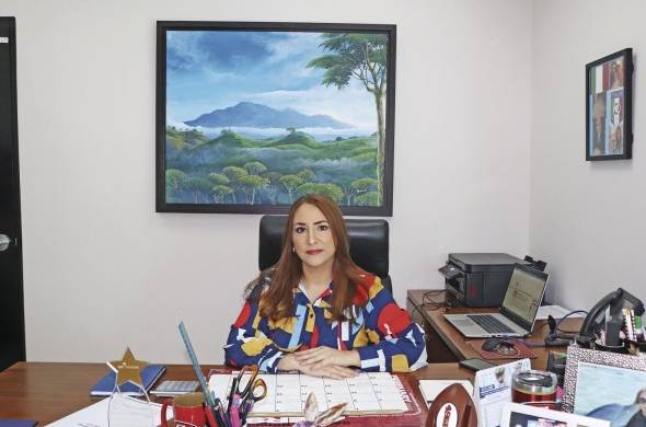 La gerente general de la Autoridad Panameña de Crédito (APC), Giovanna Cardellicchio.
