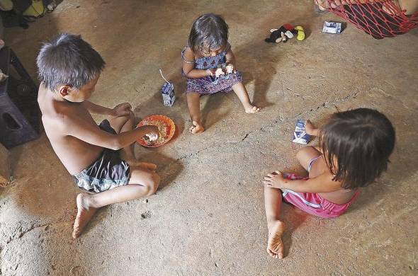 La pobreza extrema se dibuja en el rostro de los niños en tiempos de pandemia