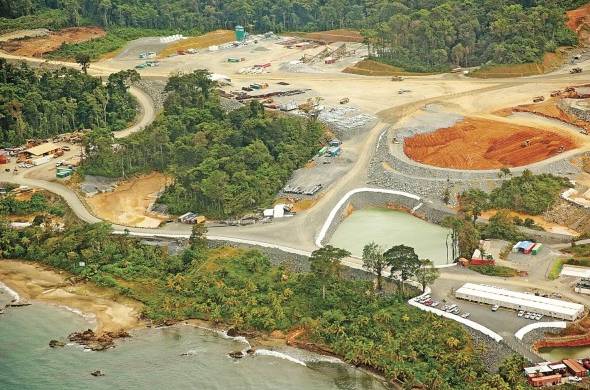 La mina Cobre Panamá, de la empresa Minera Panamá, está ubicada en Donoso, Colón